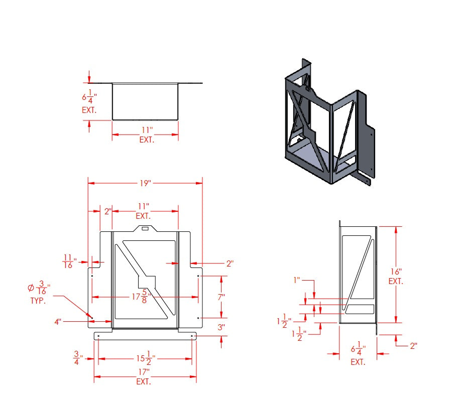 Utility Jug Mounting Holders