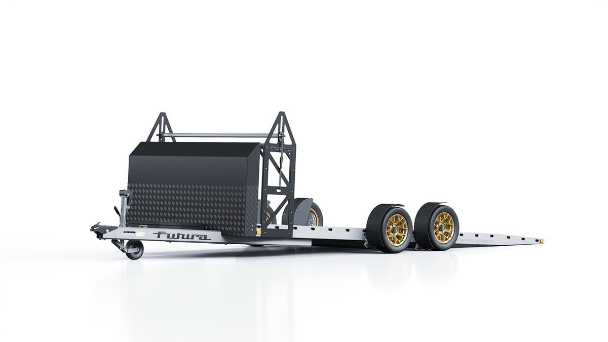 2027 Futura Hyper Sport 18' with automatic tie-downs system